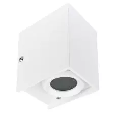 Foco S/Puesto Rectang. Blanco Gu-10 35w Ip-40 Bok.32