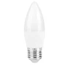 LAMPARA VELA  LED C37 3W  E27 3000K 240lm 220-240V  LB203