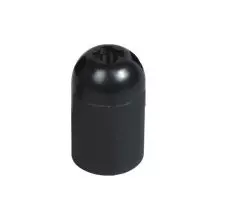 Portalampara Termoplastico E27 4a 250v 1500w Negro