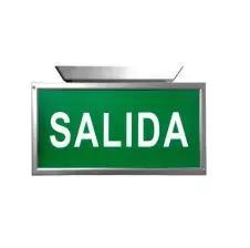Señalética de emergencia BOX CIELO LED (certificada) VTEC