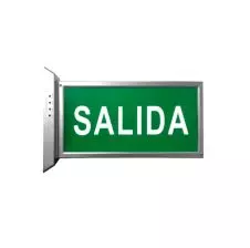 Señalética De Emergencia Box Muro Led (Certificada)