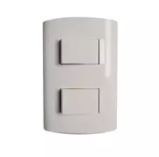 Interruptor Doble 9/15 10A Modus Style Blanco AE2200EB