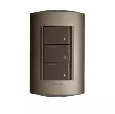 Interruptor Triple 9/32 10A Modus Style Terra AE2300EGTI
