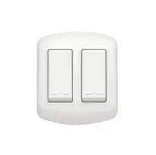 Interruptor Sobre Puesto Doble 9/15 10A Modus Plus Blanco CAL1200BN