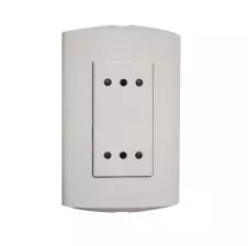 Enchufe Doble 2P+T 10A Modus Style Blanco AE2113E2B