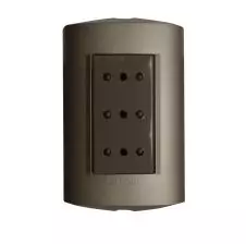 Enchufe Triple 2P+T 10A Modus Style Terra AE2113E3GTI