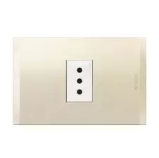 Enchufe Simple 2P+T 10A Nobile Perla AF2113E1BNA BTICINO