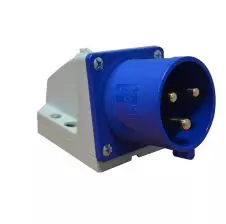 Enchufe Macho Sobrepuesto 2P+T 32A IP44 220V 523-6 PCE ELECTRIC