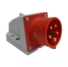Enchufe Macho Sobrepuesto 3P+N+T 16A IP44 380V 515-6