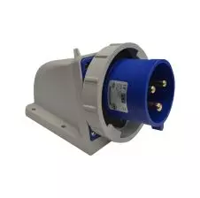 Enchufe Macho Sobrepuesto 2P+T 32A IP67 220V 5232-6K PCE ELECTRIC