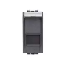 Conector RJ-45 Categoría 5e Living Light Antracita L4279C5E BTICINO Conector RJ-45 Categoría 5e Living Light Antracita L4279C5E BTICINO