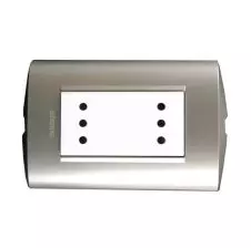 Enchufe Doble 2P+T 10A Modus Style Perla AE2113E2BNA