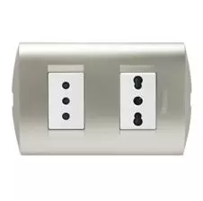 Enchufe Doble 2P+T 10/16A Modus Style Perla AE2288EBNA