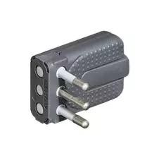 Enchufe Macho Corner 2p+T 10 Amp. 250v Gris S2465tge(A)