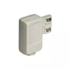 Enchufe Macho Seguridad 2P+T 10A 250V Blanco Living Ligth 2200na