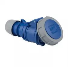 Enchufe Hembra Volante 2P+T 16A IP67 220V 2132-6