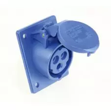 Enchufe Hembra Embutido 2P+T 16A IP44 220V 413-6