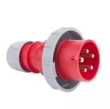 Enchufe Macho Volante 2P+T 16A IP67 220V 0132-6