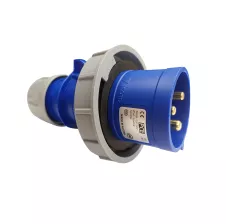 Enchufe Macho Volante 2P+T 32A IP67 220V 0232-6