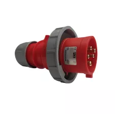 Enchufe Macho Volante 3P+N+T 32A IP67 380V 0252-6
