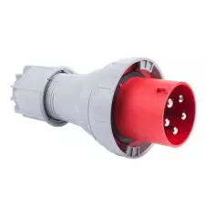 Enchufe Macho Volante 3P+N+T 63A 380V IP67 035-6