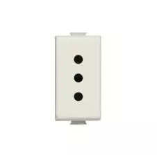 Modulo Enchufe 2P+T 10A Matix Marfil A5113