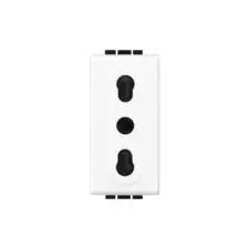 Modulo Enchufe 2P+T 10/16A Living Light Blanco N4180