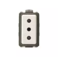 Modulo Enchufe 2P+T 10A Magic Blanco 5113