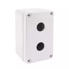 Caja Botonera 22mm 2 Perf. 130x80x60mm