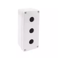 Caja Botonera 22mm 3 Perf. 180x80x60mm