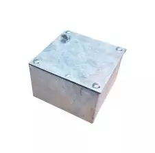 Caja Galvanizada En Caliente 100x100x65 Universal A-11 Sin Ko