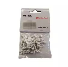 Ferrul Con Aislación Blanco Para Cables De 0.75mm²