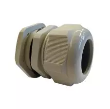 Prensa Estopa Gris Con Tuerca Pg-36 Para Cable 22 A 32mm