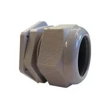 Prensa Estopa Gris Con Tuerca Pg-42 Para Cable 30 A 38mm