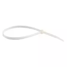 Amarra Cable Pvc Blanca 500 X 4.8 Mm Cv-500 (A)