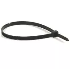 Amarra Cable Pvc Negra Uv 400 X 4.8mm Bolsa 10und