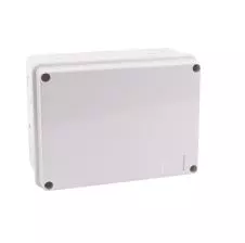 Caja De Distribución Abs 150x110x70mm Ip55 Sin Conos Libre De Halógeno