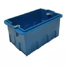 Caja Embutida Plástica Rectangular 5/8 Libre De Halógeno Hormigon Gr12303