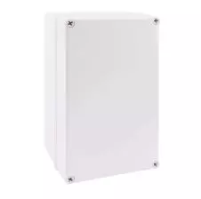 Caja Estanco 280x340x130 Ip65 Gris Con Placa