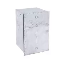 Caja Galvanizada En Caliente 100x65x65 Universal A-01 Sin Ko
