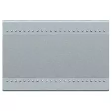 Cubre Tecla 3 Módulos Gris 3 Módulos Cubre Tecla 3 Módulos Gris 3 Módulos
