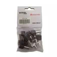Ferrul Con Aislación Gris/Cafe Para Cables De 35mm² X 10 Und.