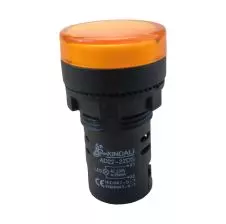 Piloto Led 22mm Ambar 220v.Ad22-22ds(A)