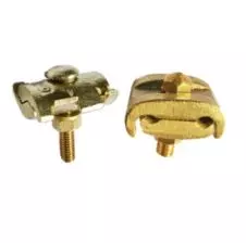 Prensa Paralela Bronce Cable 4/0 AWG A 250 MCM Presión Doble