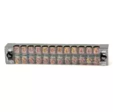 Regleta Conexión Aislada 12 Polos 15a 600v