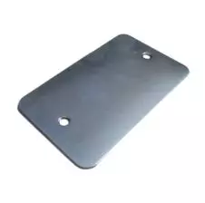 Tapa Rectangular Zincada Ciega (Xioran)(A)