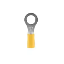 Terminal Redondo Amarrillo 12-10 Awg(4mm²-6mm²) Diámetro 4 Mm