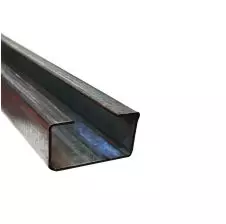 Riel 19x35mm Zincado Liso Tira 1 Mts.