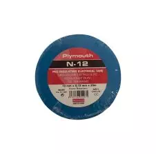 Cinta Aislante Pvc Corriente 19mmx20m Azul R/Llama N-12 600v 85°c Ul