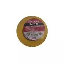 Cinta Aisl Pvc Cte 19mmx20m Amarill R/Llama N-12 600v 85c Ul